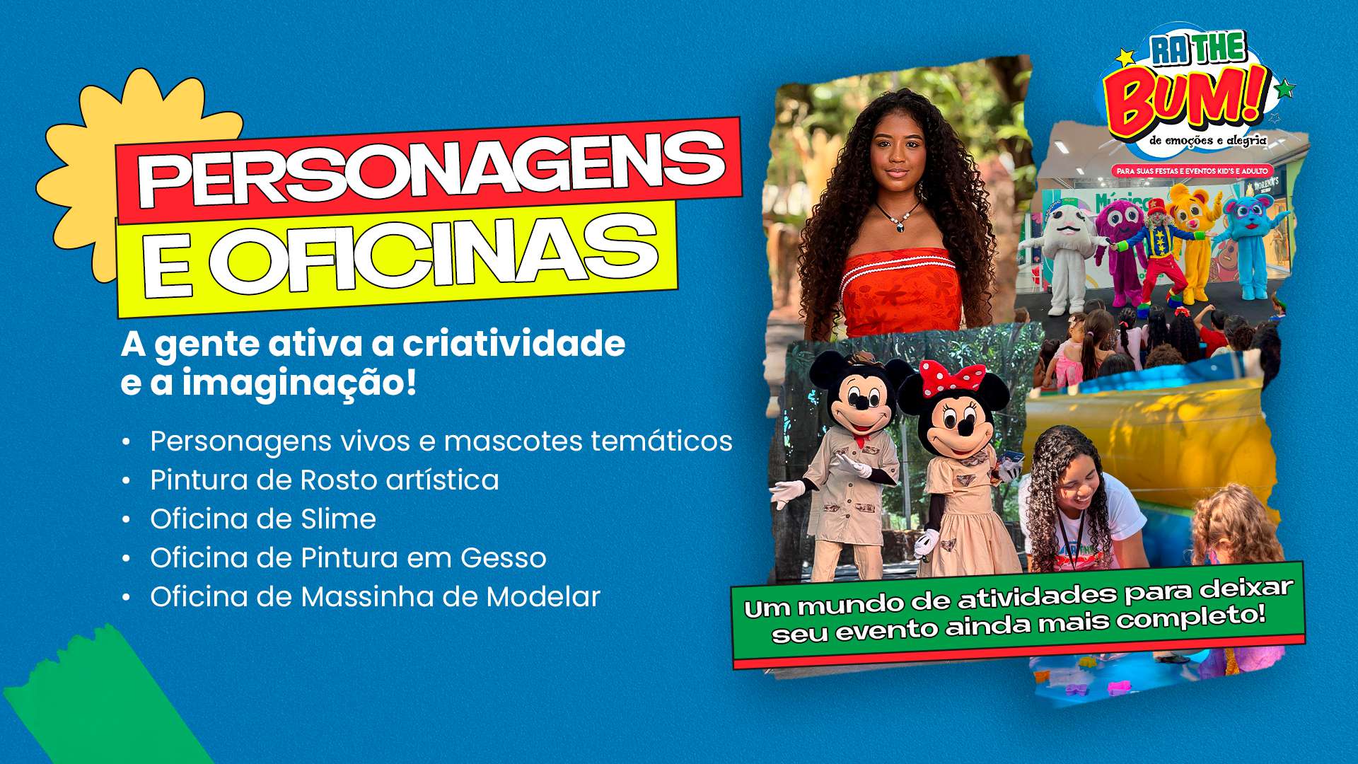 Personagens & Oficinas